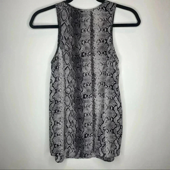 Joie 100% Silk Snake Print Racerback Tank Small​​ - Picture 9 of 14